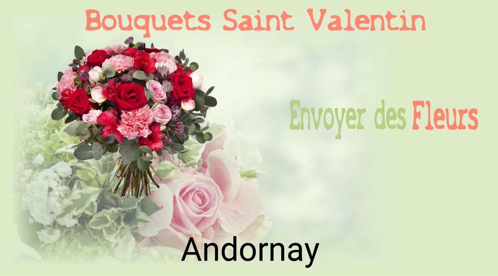 Roses de Saint-Valentin livrées à Andornay